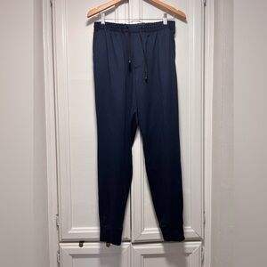 Stance Men’s Navy Blue Joggers Pants Size Small Comfy Gym Dark Stretch Waistband